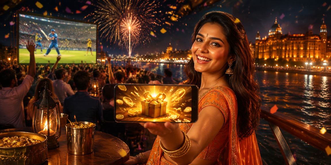Crowded cricket betting night market in India